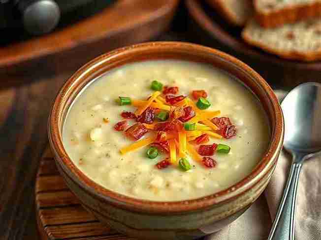 Best Crockpot Potato Soup